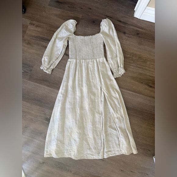 Reformation Linen Dress Sz S - Picture 4 of 5
